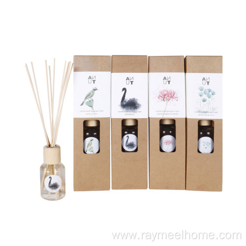 glass aroma scented essential oil reed fragrance diffusers